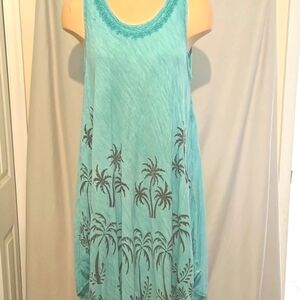 Flowy Full High Low Tank Dress